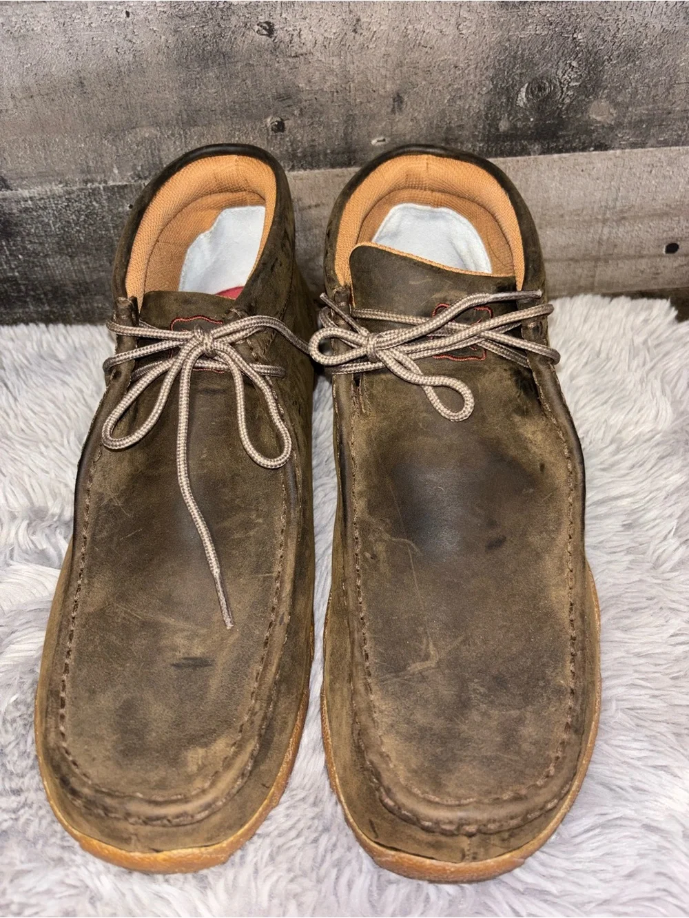 Twisted X Men's Chukka Driving Mocs Mdm0095 Brown 13W